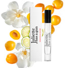 Magnolia Bliss by Juliette has a gun travel spray packshot with ingredients