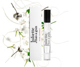 Musc Invisible by Juliette has a gun travel spray packshot with ingredients