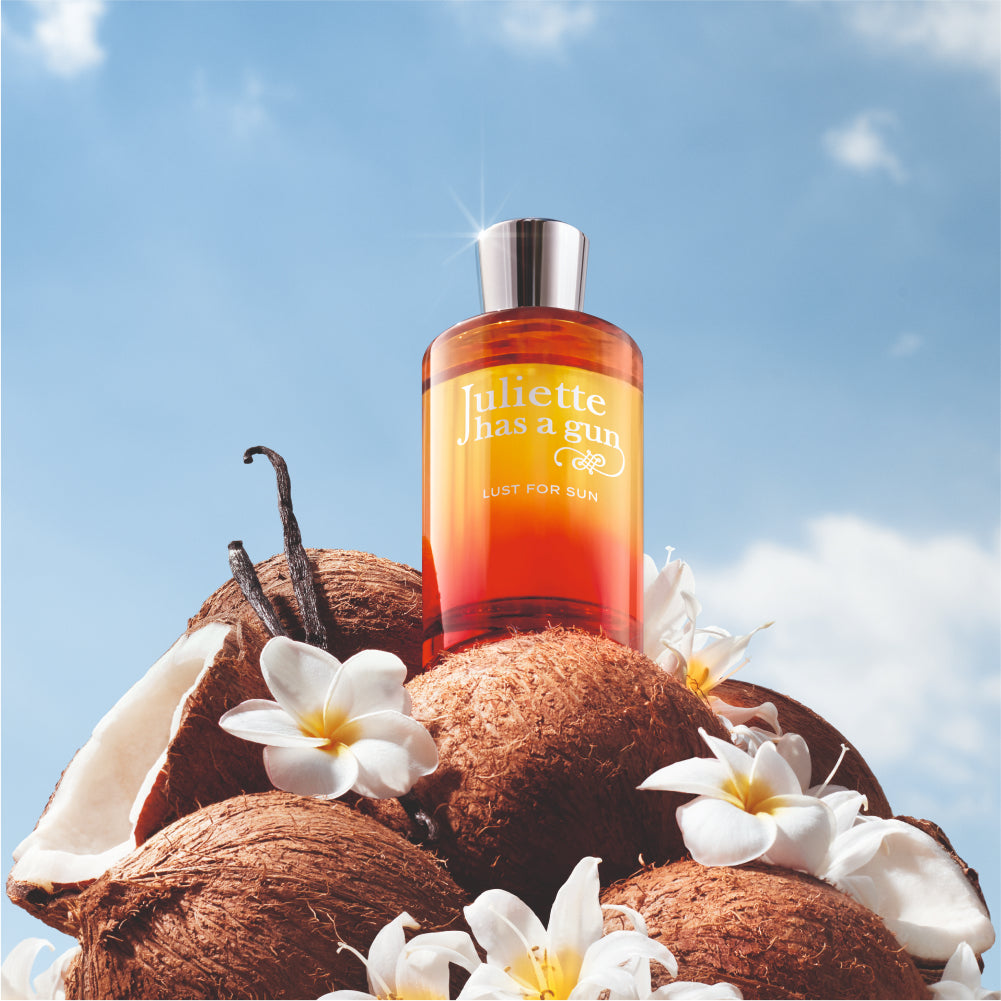 Lust for Sun by Juliette has a gun with ingredients