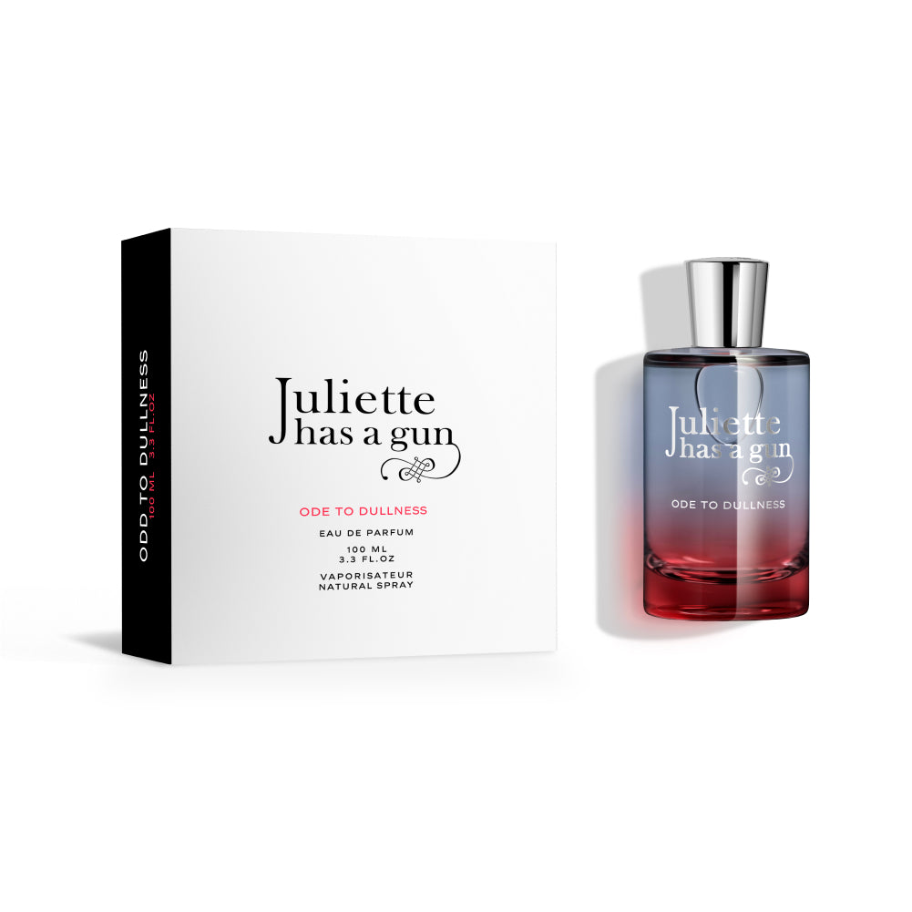 Ode to Dullness pack and perfume 100ml