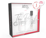 the perfect gift set juliette has a gun packshot not a perfume 100ml  & juliette travel spray